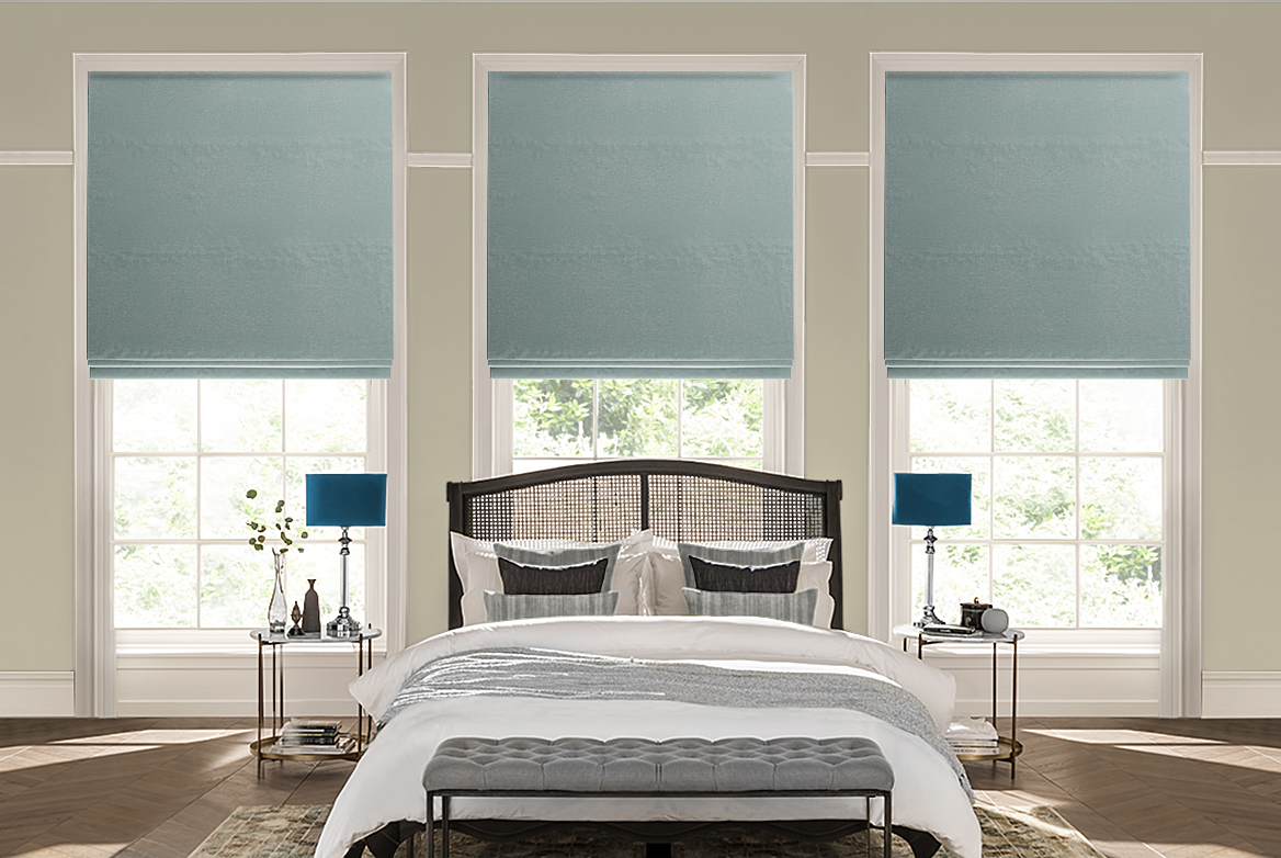 Ts 2021 Roman Blinds Roomset Linosa Azure 1168X782