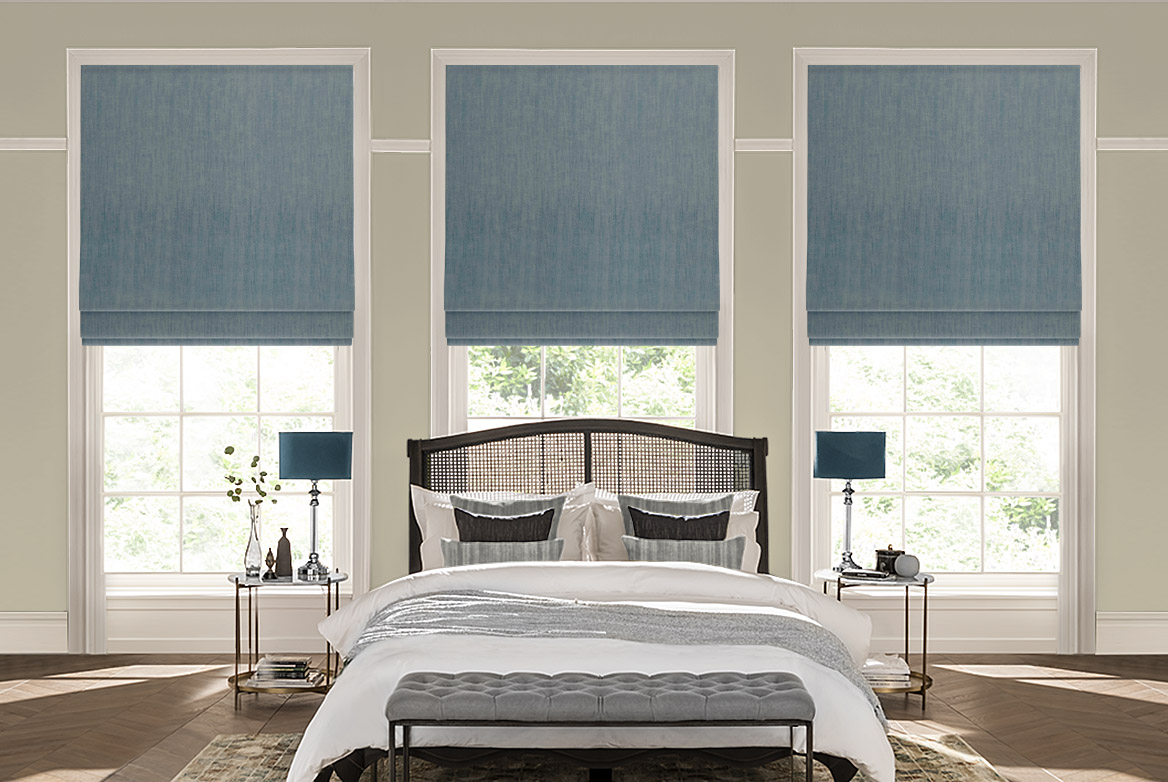 Ts 2022 Roman Blinds Roomset Newcombe Blue