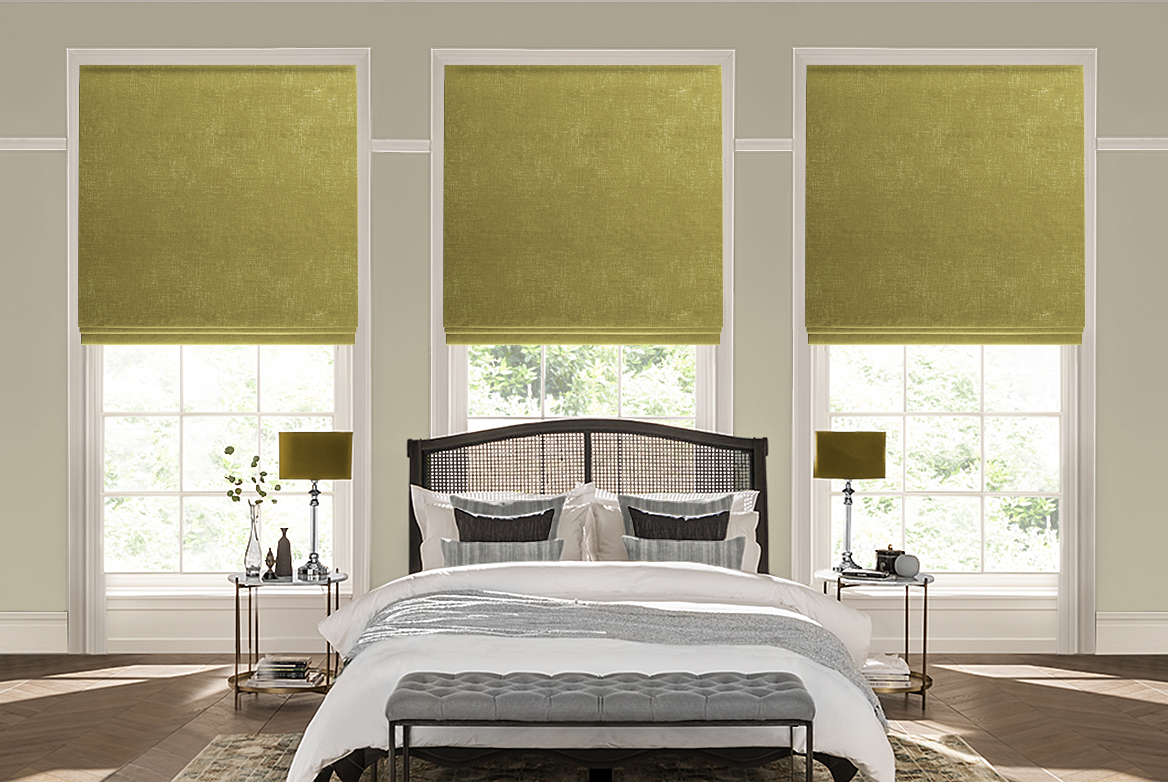 Ts 2021 Roman Blinds Roomset Filey Brass 1168X782
