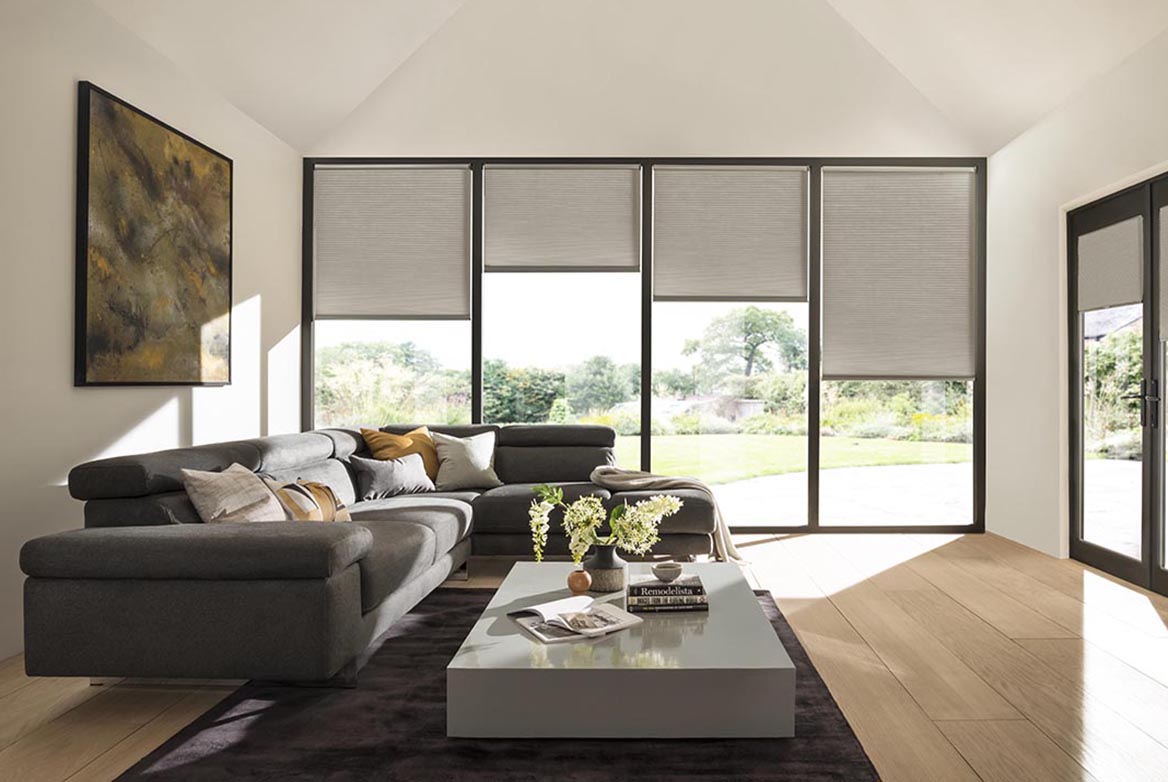 Ts 2021 Duette Blinds Roomset Linear Grey Cumulus 1168X782