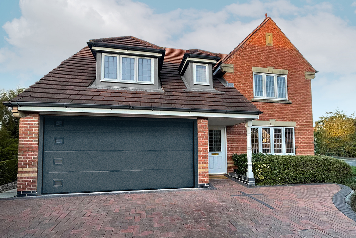 TS 2023 GARAGE DOOR SECTIONAL BLUE METALLIC WEB ROOMSET 1168X782