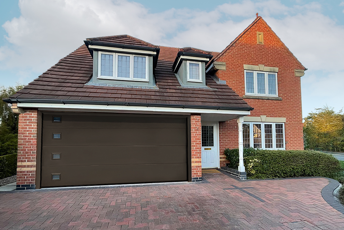 TS 2023 GARAGE DOOR BROWN RAL8014 WEB ROOMSET SECTIONAL