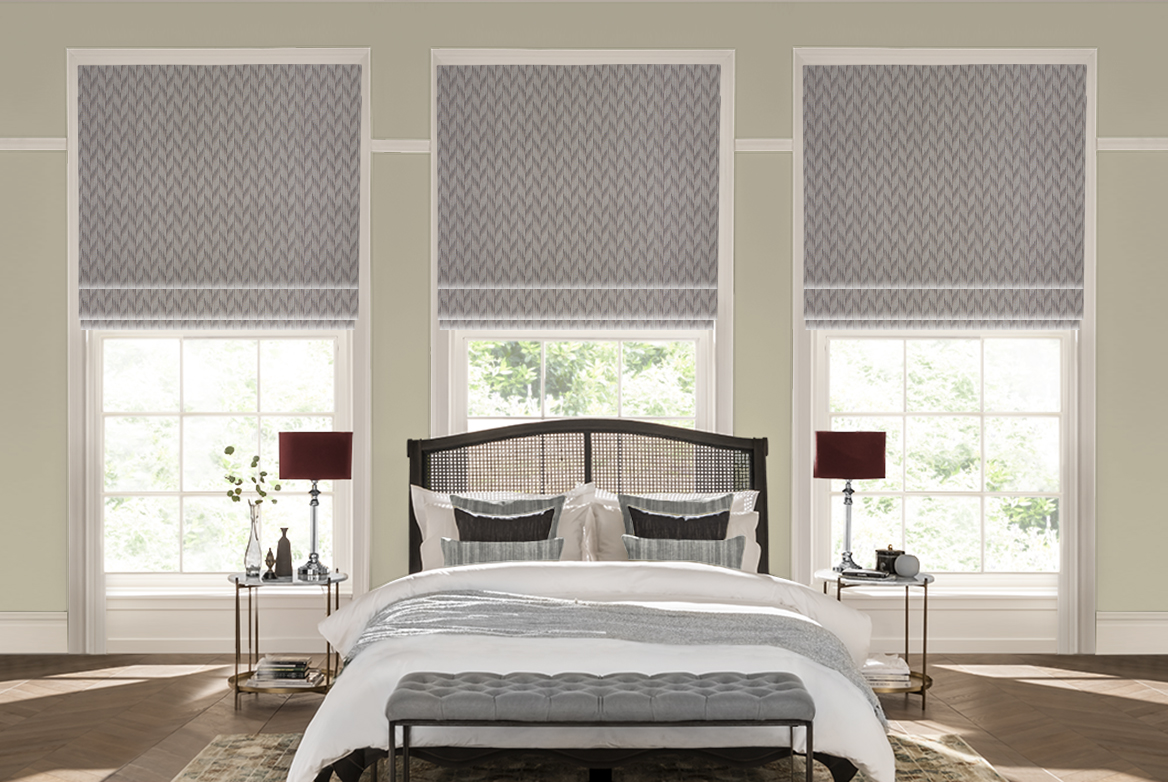 TS 2023 ROMAN BLINDS ROOMSET LUNARIA ROSE