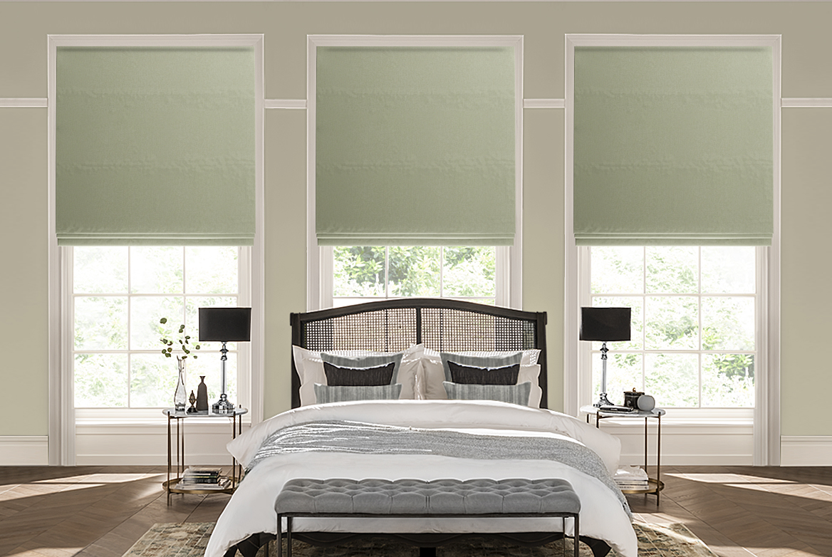 Ts 2021 Roman Blinds Roomset Portobello Sage 1168X782