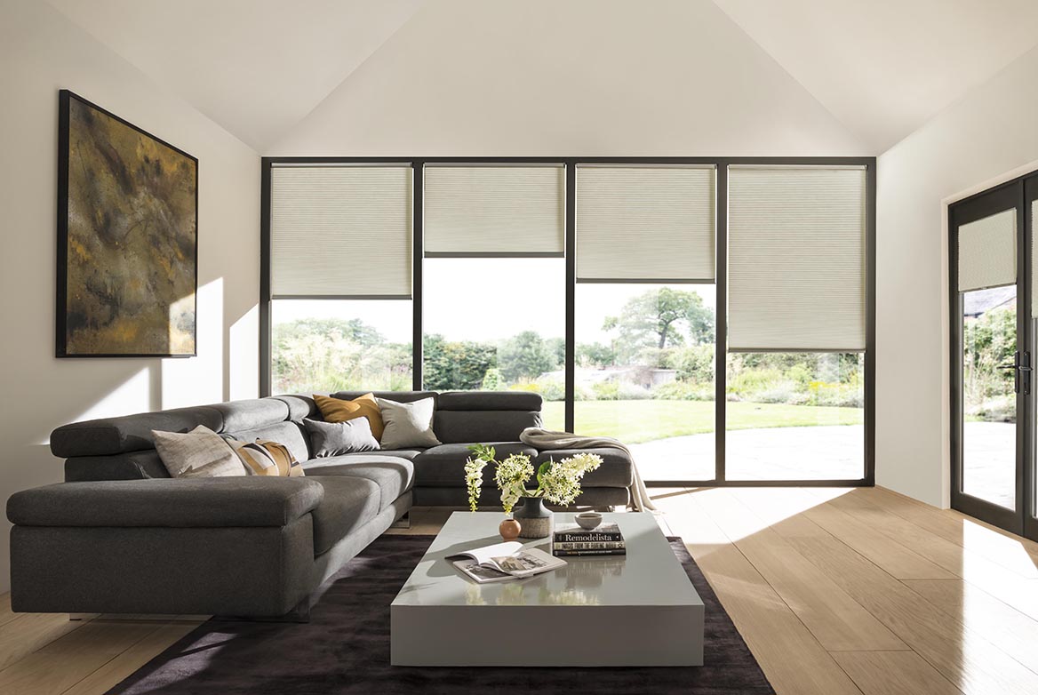 Ts 2021 Duette Blinds Roomset Silk Sandstone 1168X782