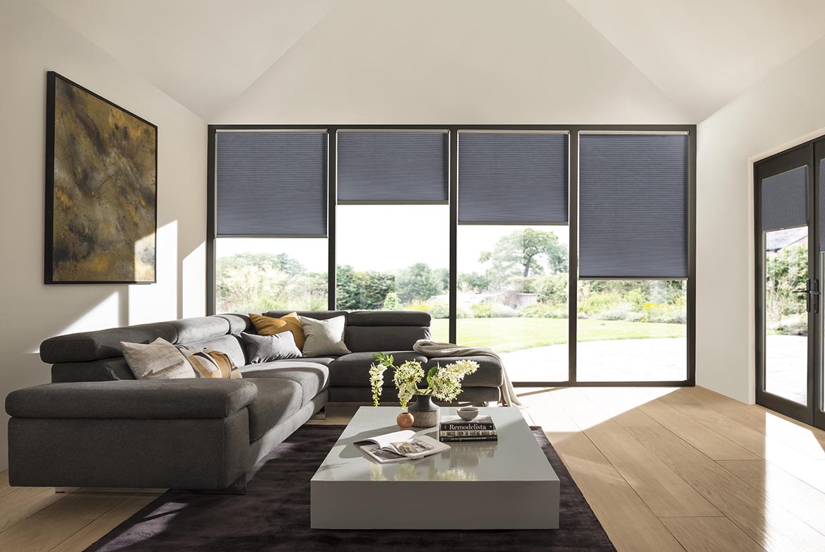 Ts 2021 Duette Blinds Roomset Silk Dim Out Blue Grey 1168X782