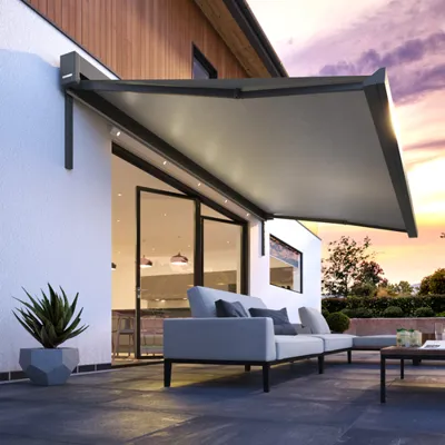 TS AWNINGS 2020 ELSTON GEOMETRIC POWDERGREY