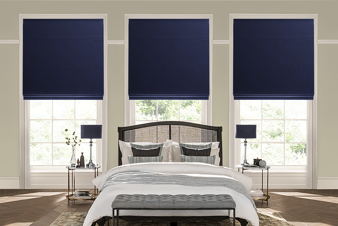 Ts 2021 Roman Blinds Roomset Hemingford Midnight 1168X782