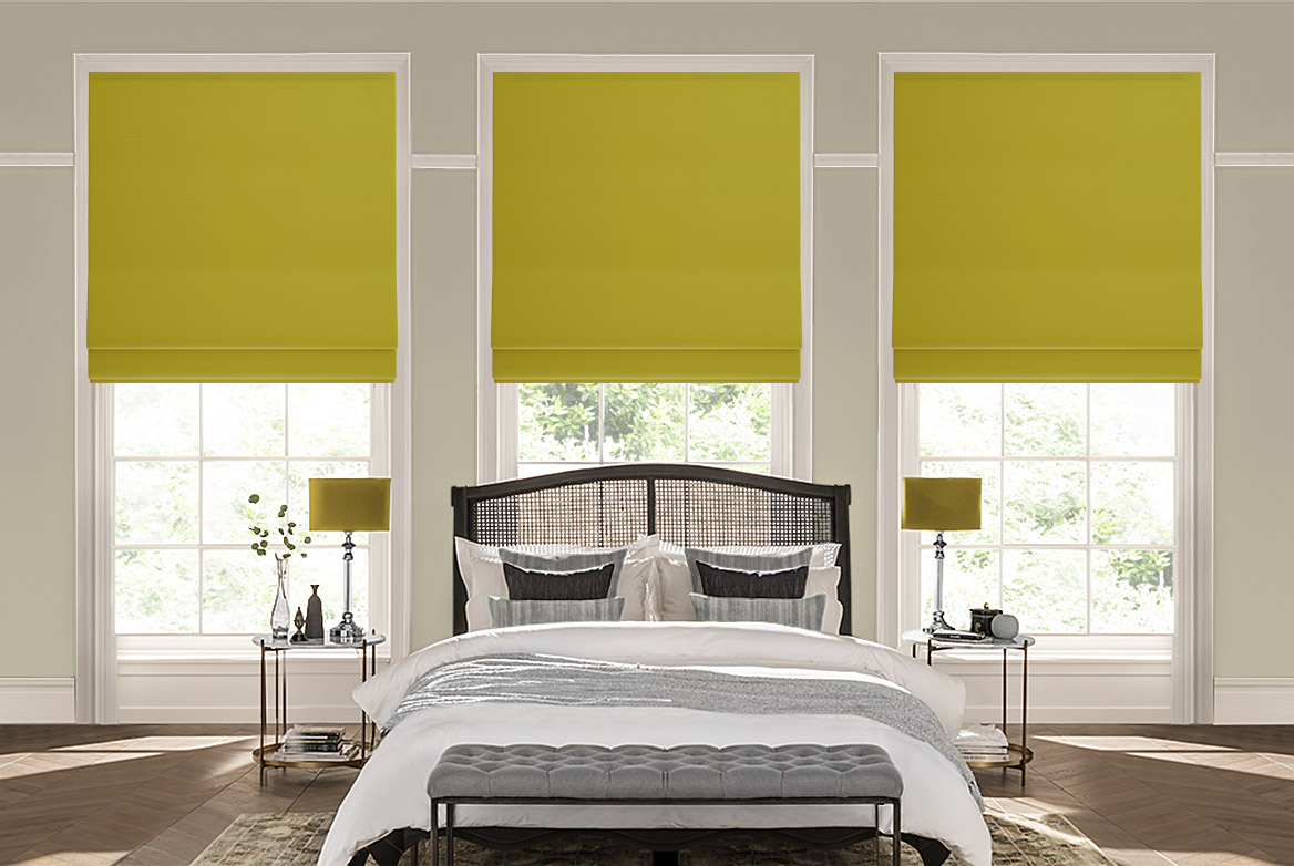 Ts 2022 Roman Blinds Roomset Fagel Pistachio