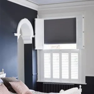 Ts 2019 Hillside Shutters Waterburywhite Duette 25 Lava 8891 Bedroom Portraitv2