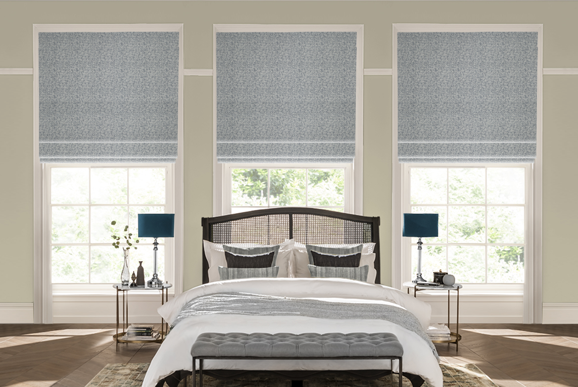 TS 2023 ROMAN BLINDS ROOMSET ORLOV BLUE