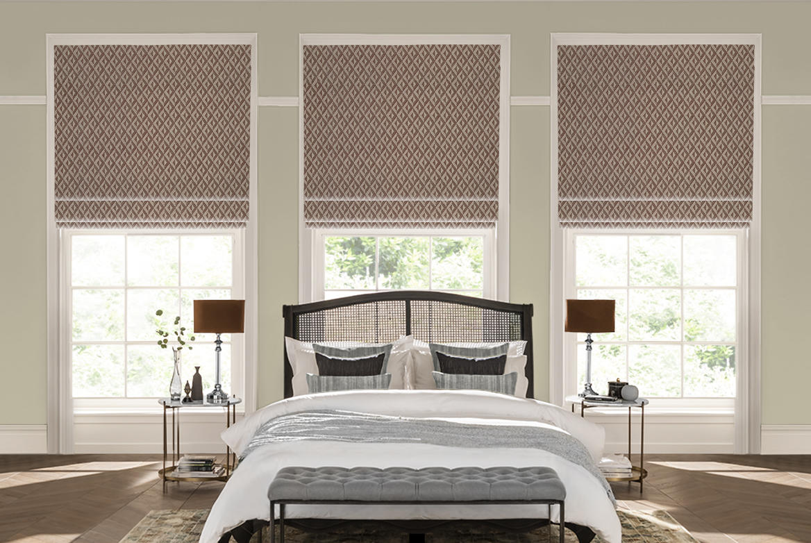 TS 2023 ROMAN BLINDS ROOMSET GHITA SPICE