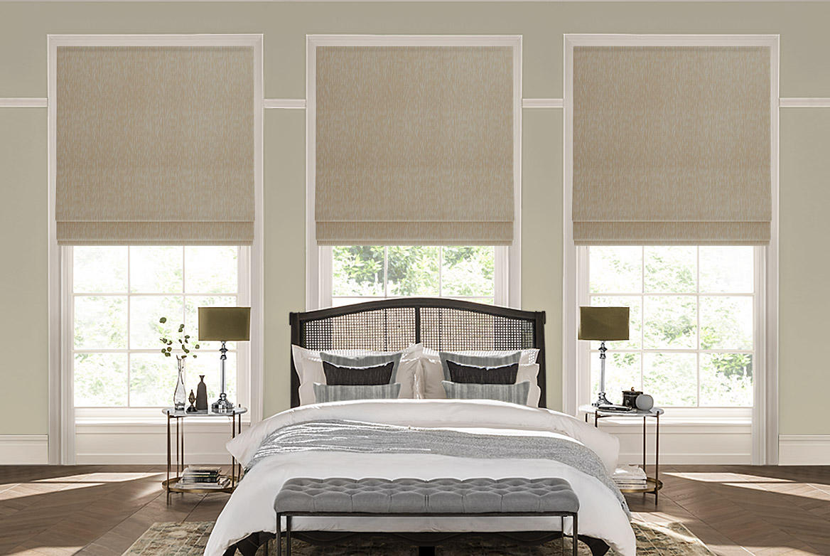 Ts 2022 Roman Blinds Roomset Frida Taupe