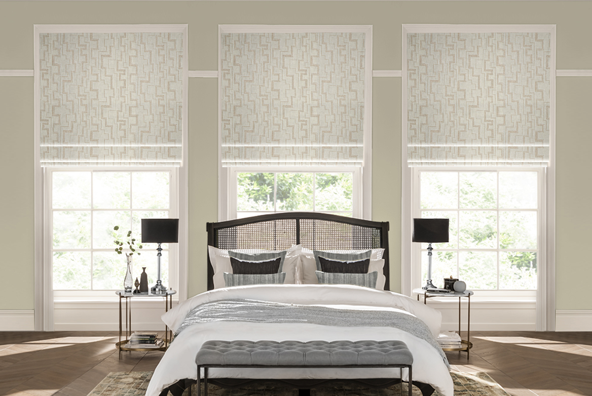 TS 2023 ROMAN BLINDS ROOMSET ZENOBIA LINEN