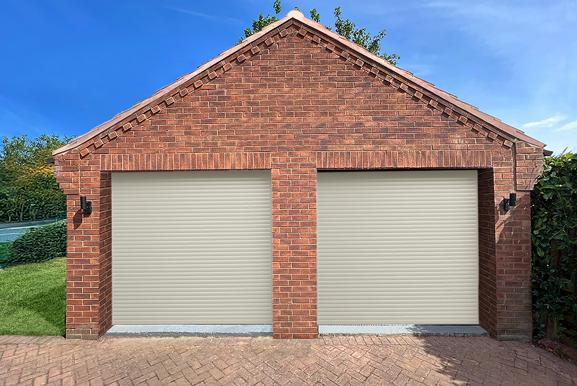 TS 2023 GARAGE DOOR CREAM WHITE RAL9001 WEB ROOMSET ROLLER