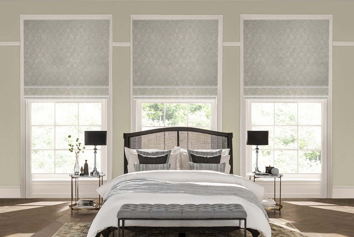 TS 2023 ROMAN BLINDS ROOMSET ACANTHA CLOUD
