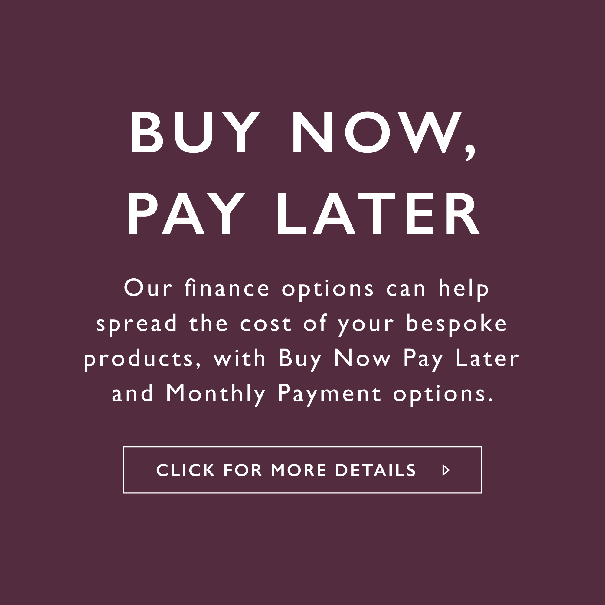 Finance Product Grid BNPL