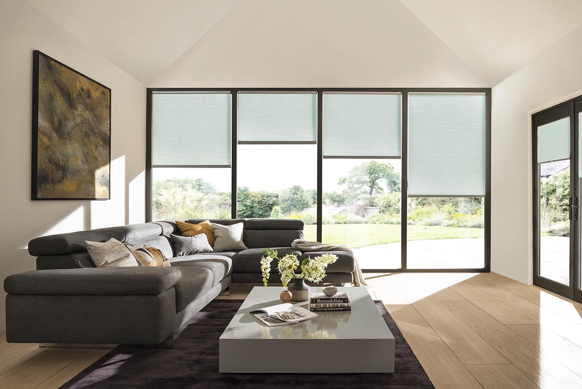 Ts 2021 Duette Blinds Roomset Silk Duck Egg 1168X782