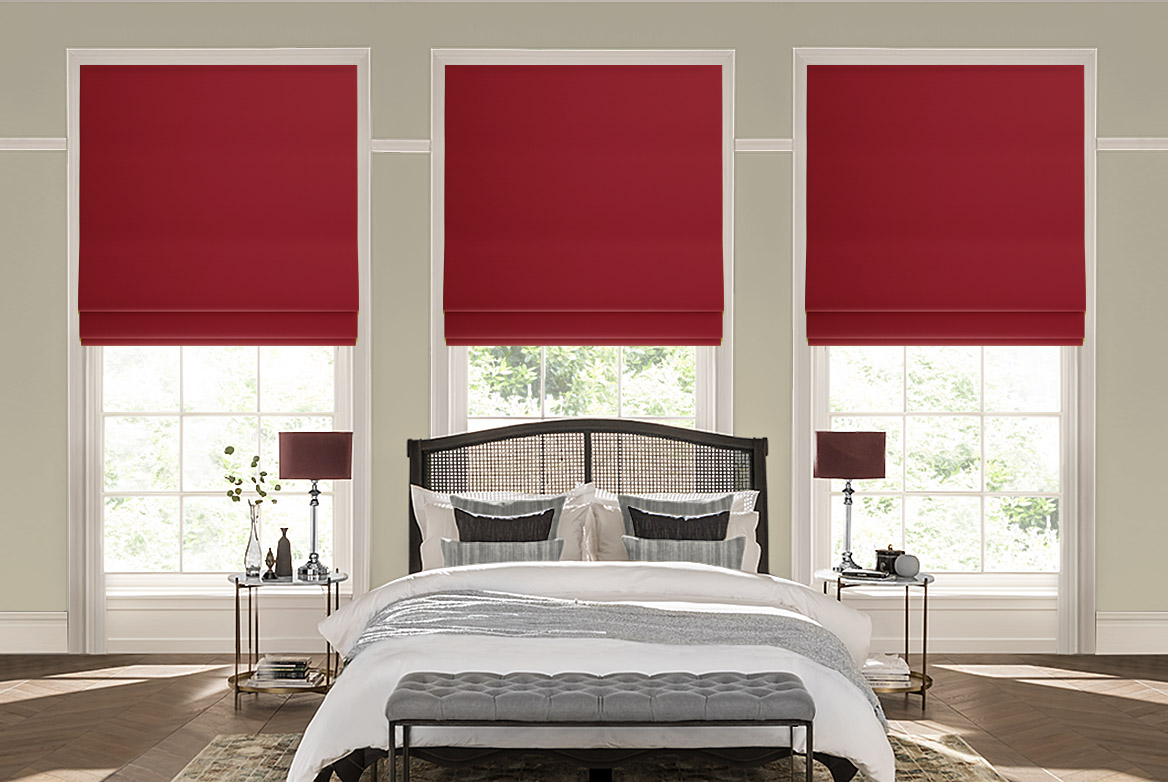 Ts 2022 Roman Blinds Roomset Fagel Red