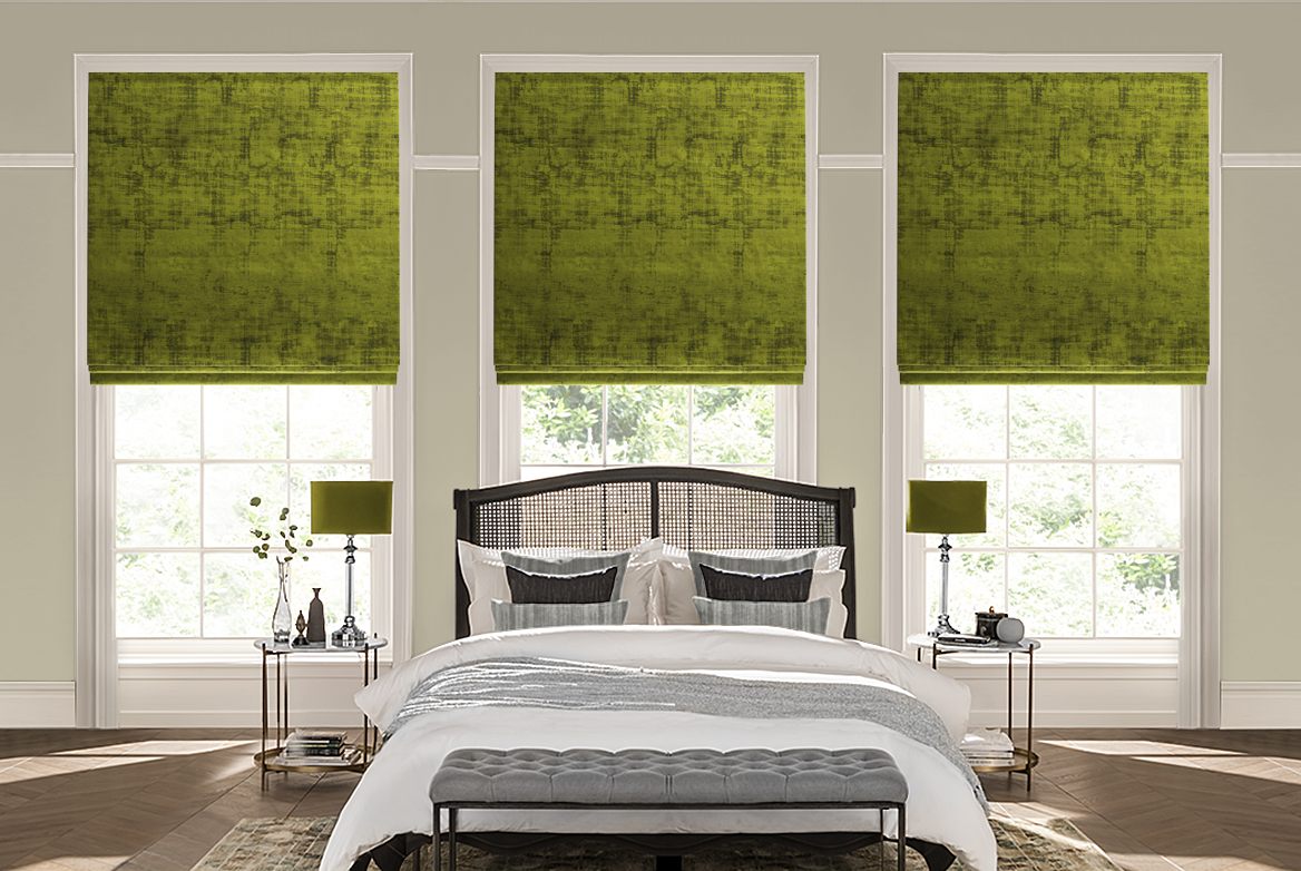 Ts 2021 Roman Blinds Roomset Brilliance Juniper 1168X782