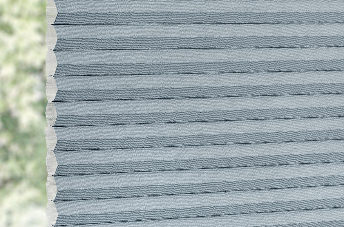 a plain Blue coloured swatch fabric 