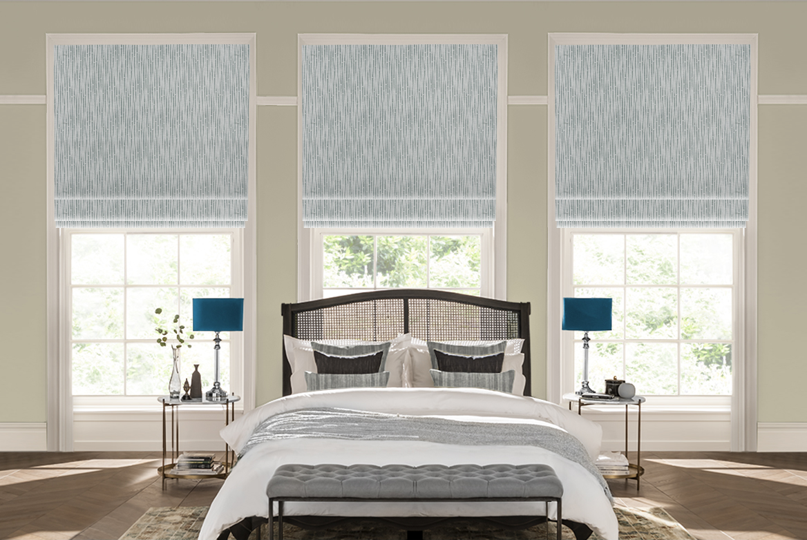 TS 2023 ROMAN BLINDS ROOMSET AZALEA OCEAN